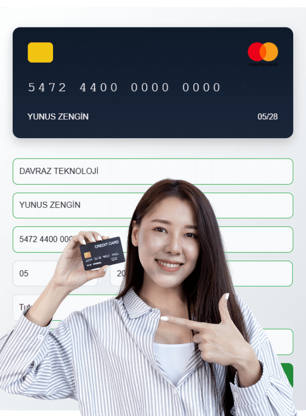 logo muhasebe kredi kartı ile pos ödeme